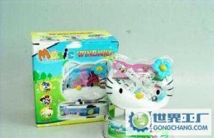 KT猫风车塑料玩具风扇 产品信息与厂家概览