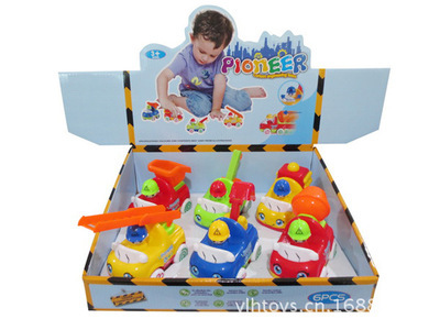 2013年新款玩具YLH32037 陈华建旗下的卡通惯性工程车全解析